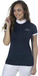 Produktbild von Flags&Cup Clorinda Polo Reitshirt Damen Blau XS aus Polyester