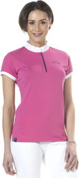 Produktbild von Flags&Cup Clorinda Polo Reitshirt für Damen in Rosa Größe M