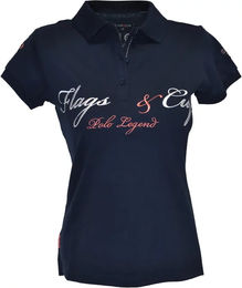 Produktbild von Flags&Cup Cordova Reitshirt Damen Blau Baumwolle XL