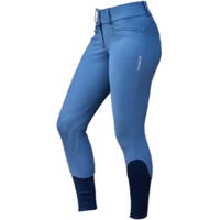 Produktbild von Flags&Cup Damen Reithose Oleron mit Mid Grip in Blau