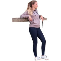 Produktbild von Flags&Cup Damen Reithose Oleron mit Mid Grip in Blau Größe 38 aus Nylon