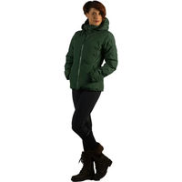 Produktbild von Flags&Cup Daunenjacke für Damen zum Reiten in Grün Größe XL