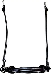 Produktbild von Flags&Cup Deutsches Reithalfter für Pferde aus Leder in Schwarz