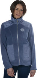 Produktbild von Flags&Cup Fleece-Reitjacke für Kinder in Blau
