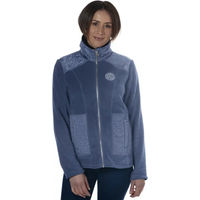 Produktbild von Flags&Cup Fleece-Reitjacke für Kinder in Blau