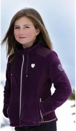 Produktbild von Flags&Cup Fleecejacke für Frauen Sankola Lila XXL