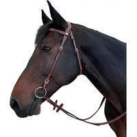 Produktbild von Flags&Cup Freedom Reittrense für Ponys aus Edelstahl in Braun