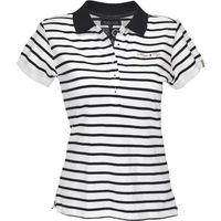 Produktbild von Flags&Cup Joya Reitshirt Damen aus Baumwolle Weiß Blau Bunt Größe S