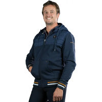 Produktbild von Flags&Cup Kapuzenpullover für Herren aus Baumwolle Blau XL