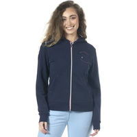 Produktbild von Flags&Cup Kapuzenpullover für Mädchen zum Reiten aus Baumwolle Blau Größe 6 Jahre