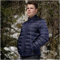 Produktbild von Flags&Cup Karisto Reitjacke für Herren aus Polyester in Blau Grösse S Winter