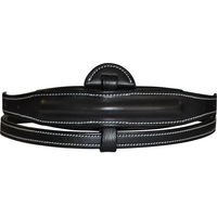Produktbild von Flags&Cup Leder Nasenriemen 1/2 rund Schwarz für Pferde