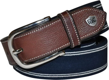 Produktbild von Flags&Cup Ledergürtel Unisex 80 cm Blau oder Braun