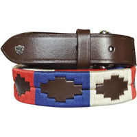 Produktbild von Flags&Cup Ledergürtel Unisex Braun Bunt