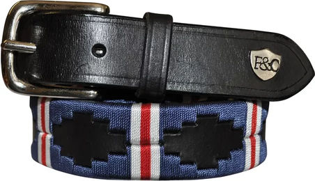 Flags&Cup Ledergürtel Unisex in Schwarz oder Bunt – Bild 1 von 1