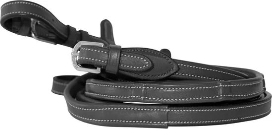 Produktbild von Flags&Cup Lederzügel für Pferde in Schwarz