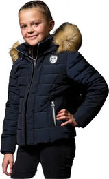 Produktbild von Flags&Cup Macamic Daunenjacke für Mädchen in Blau für 6 Jahre