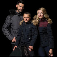 Produktbild von Flags&Cup Mädchen Daunenjacke Pohenegamook Blau für Kinder 4 Jahre