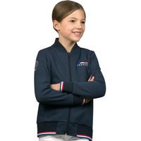 Produktbild von Flags&Cup Mädchen Sweatshirt Reiten mit Reißverschluss Frankreich Limited Edition