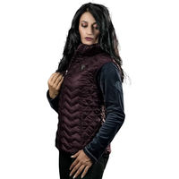 Produktbild von Flags&Cup Nilsia Ärmellose Daunenjacke für Damen in Lila Größe XS