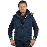 Produktbild von Flags&Cup Parkano Ärmellose Daunenjacke für Herren in Blau Größe M