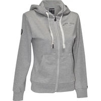 Produktbild von Flags&Cup Reit-Kapuzenpullover für Damen in Grau aus Baumwolle