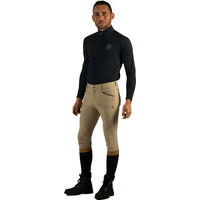 Produktbild von Flags&Cup Reit-Poloshirt für Herren in Blau oder Schwarz Größe XL