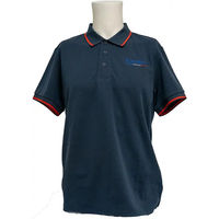 Produktbild von Flags&Cup Reit-Poloshirt Redondo für Herren aus Polyester in Rot Blau Größe M