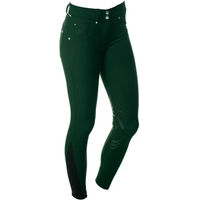 Produktbild von Flags&Cup Reithose Damen Push Up aus Baumwolle Grün Größe 32