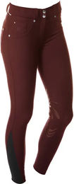 Produktbild von Flags&Cup Reithose Damen Push Up aus Baumwolle Rot Größe 42