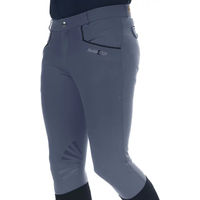 Produktbild von Flags&Cup Reithose für Damen aus Baumwolle Grau Größe 42