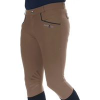 Produktbild von Flags&Cup Reithose für Damen aus Baumwolle in Braun und Beige Größe 42