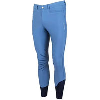 Produktbild von Flags&Cup Reithose für Damen Mid Grip Blau aus Nylon Größe 40