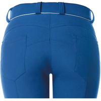 Produktbild von Flags&Cup Reithose für Damen mit Push Up Effekt aus Baumwolle Blau Größe 42