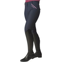 Produktbild von Flags&Cup Reithose für Mädchen aus Baumwolle in Blau Cayenne