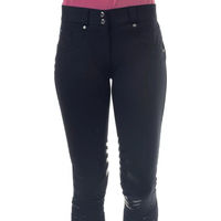 Produktbild von Flags&Cup Reithose Maria für Damen aus Baumwolle Blau Schwarz Größe 34