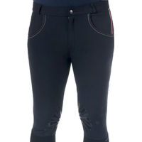 Produktbild von Flags&Cup Reithose Mid Grip für Herren aus Nylon in Blau oder Schwarz Größe 44