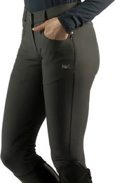 Produktbild von Flags&Cup Reithose Mid Grip für Mädchen in Grau