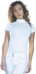 Produktbild von Flags&Cup Reitshirt Cassia für Damen in Weiß