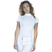 Produktbild von Flags&Cup Reitshirt Cassia für Damen in Weiß