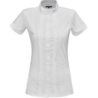 Produktbild von Flags&Cup Reitshirt Damen aus Baumwolle Weiß Silber Größe L