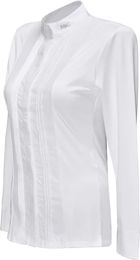 Produktbild von Flags&Cup Reitshirt Damen Langarm aus Baumwolle Weiß XS