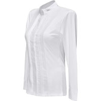 Produktbild von Flags&Cup Reitshirt Damen Langarm aus Baumwolle Weiß XS