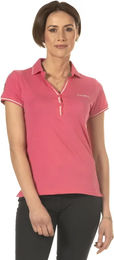 Produktbild von Flags&Cup Reitshirt für Damen aus Baumwolle Rosa XXL