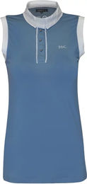 Produktbild von Flags&Cup Reitshirt für Damen Blau XS aus Polyester