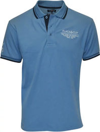 Produktbild von Flags&Cup Reitshirt für Kinder aus Baumwolle Blau Größe 10 Jahre