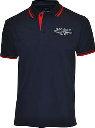 Produktbild von Flags&Cup Reitshirt für Kinder aus Baumwolle Blau Grösse 12 Jahre