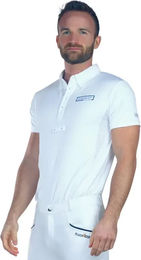 Produktbild von Flags&Cup Reitshirt für Kinder Weiß aus Polyester