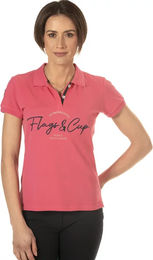 Produktbild von Flags&Cup Reitshirt für Mädchen aus Baumwolle Rosa Grösse 12 Jahre