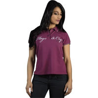 Produktbild von Flags&Cup Reitshirt Merida für Damen aus Baumwolle Lila XS